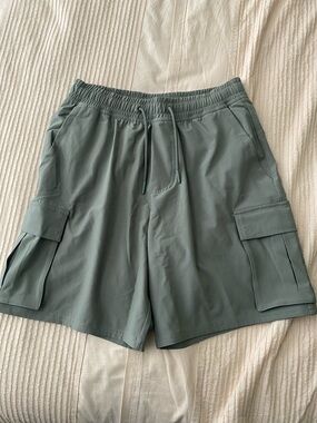 Men's Drawstring Shorts in Sage